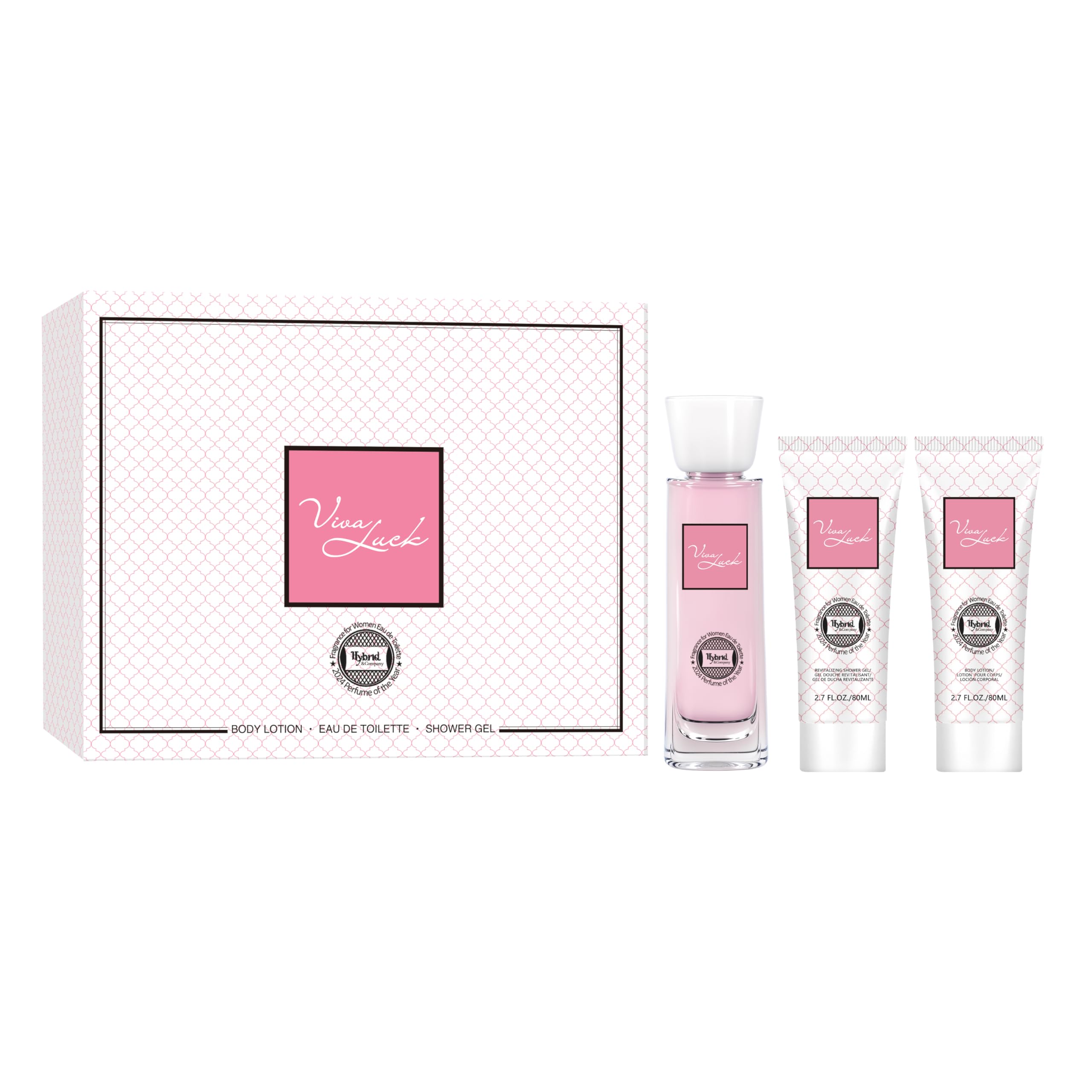 Amazon.com : Hybrid & Company Women Viva Luck Envy 3 Pcs Gift Set
